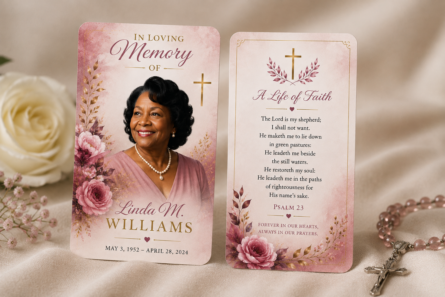Prayer Cards & Keepsakes